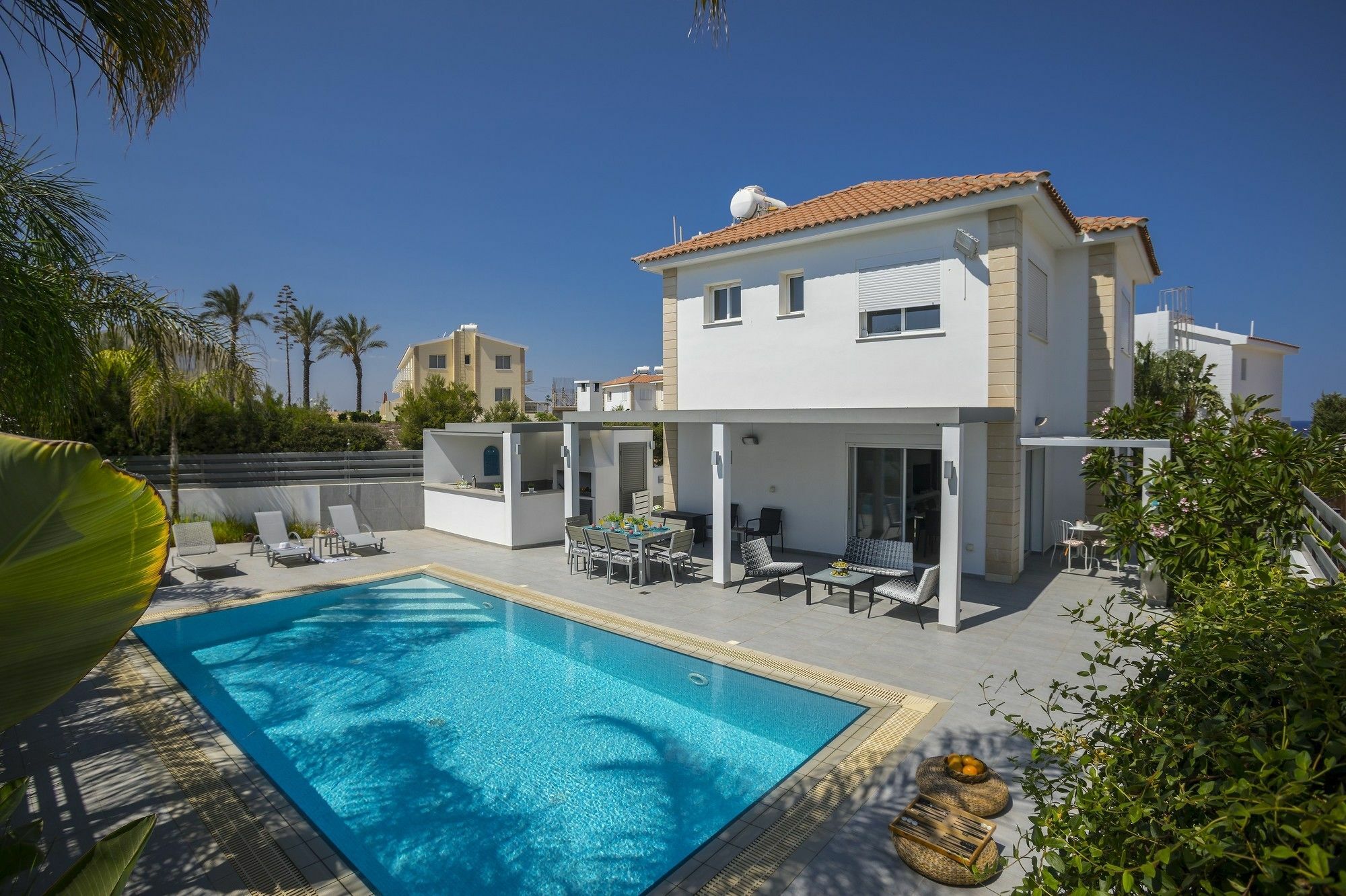 Protaras Villa Sandy Toes พาราลิมนี ภายนอก รูปภาพ