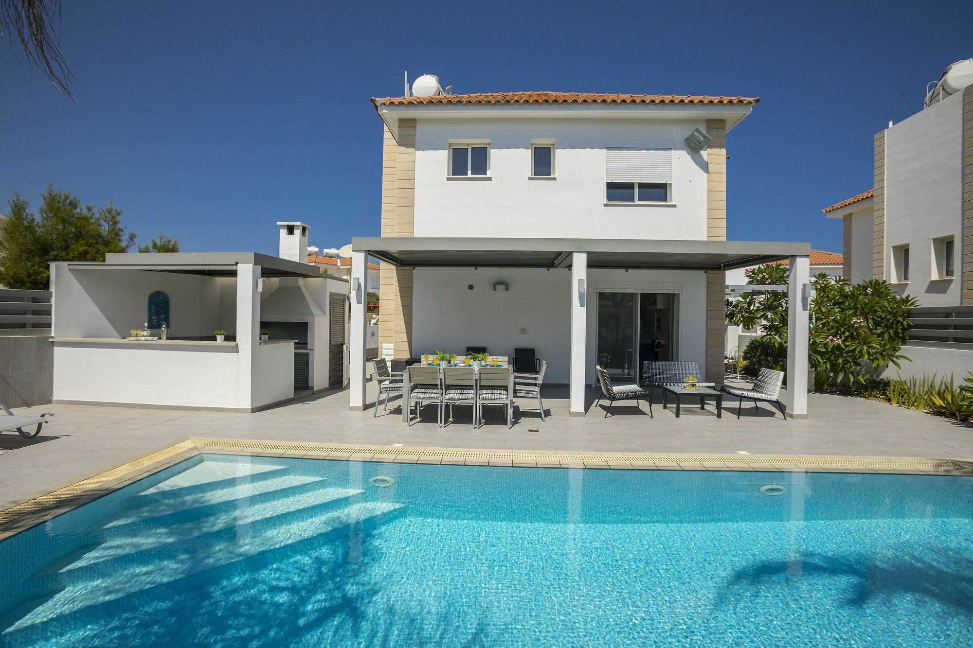 Protaras Villa Sandy Toes พาราลิมนี ภายนอก รูปภาพ